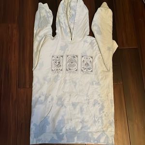 Forever 21 blue and gray hoodie